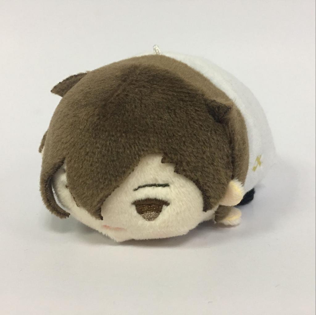 Bungou Stray Dogs Chibi Plush Keychain Atsushi Dazai Kunikida Cute Stuffed Doll Pendant Gift Toy