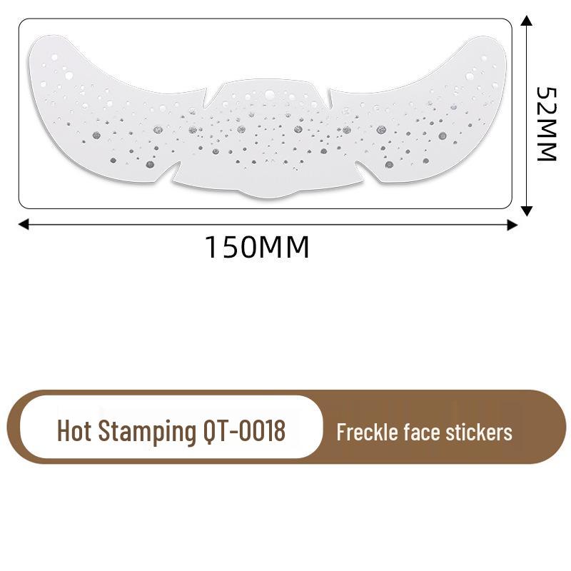 Cross Hot Stamping Tattoo Stickers: Waterproof Glitter Stars & Butterflies for Party Makeup & Stage Performance