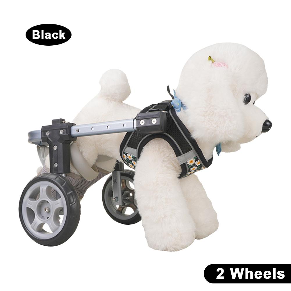 Wheelchair For Back Legs Hind Auxiliary Support Disabled Pet Limb Paralysis Rehabilitation Wheelchair Lightweight Dog Wheelchair XS