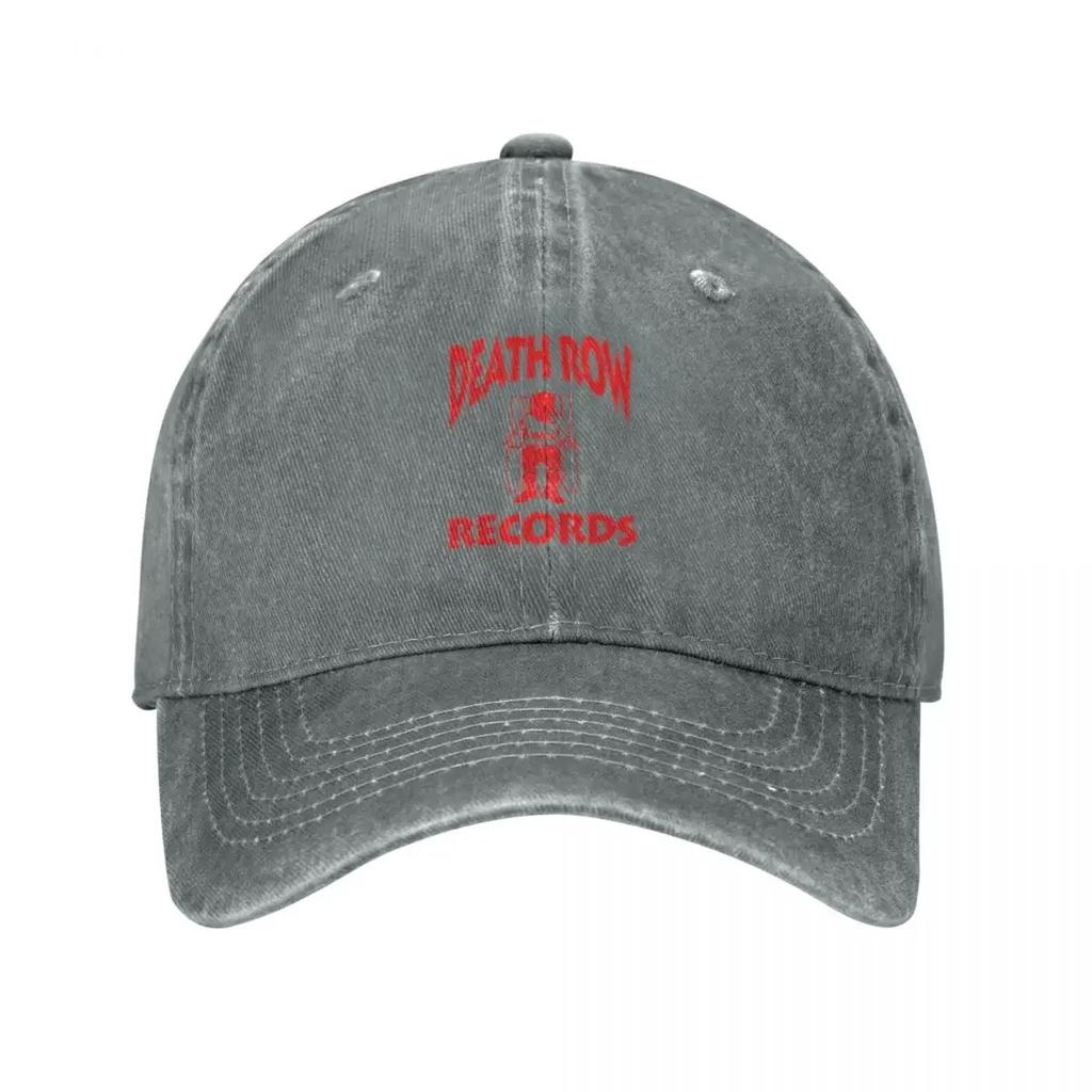 Death Row Records Baseball Cap Ball Cap Hood Hiking Hat Icon Unisexs Hats Womens