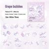 Dream Bubble Island PET Stickers: Colorful Bubble Painting for Journals & DIY Collages