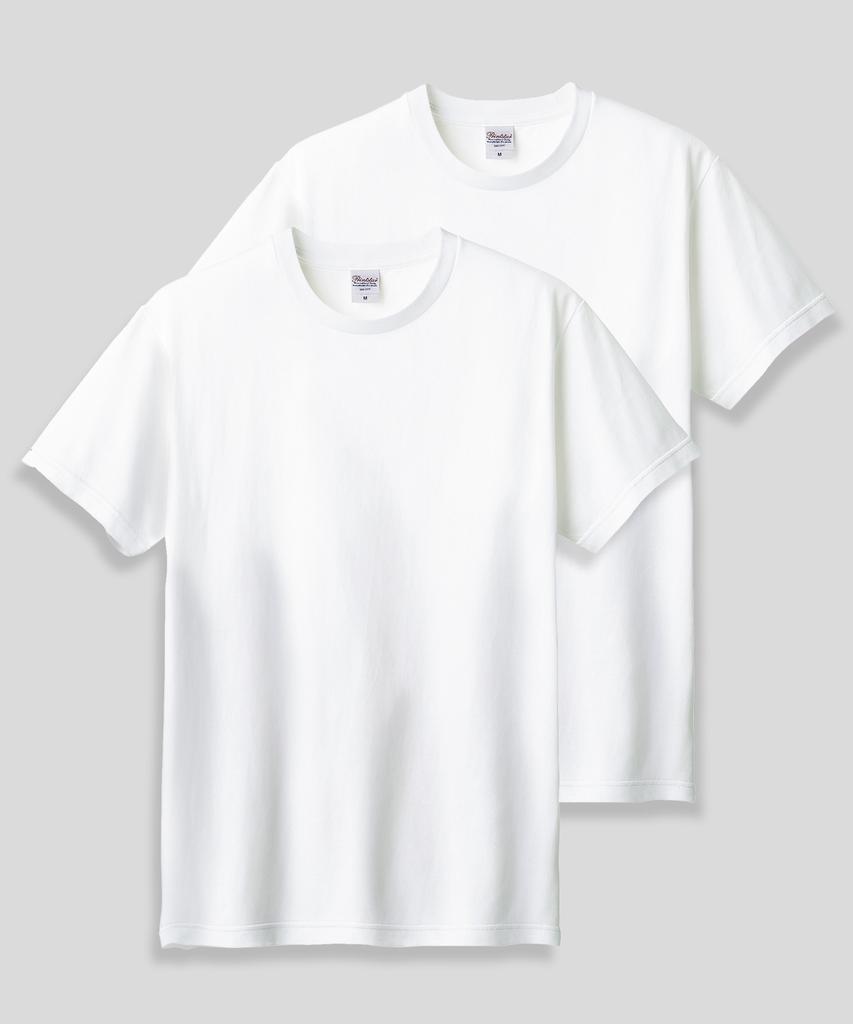 Peulinteuseuta [2Pack] 17-Count Basic Plain Layered Short Sleeve T-Shirt_Standard Length