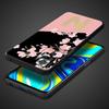 Golden Letter Flower Phone Case For Xiaomi Redmi Note 14 13 5G 10 11 12 Pro Plus 4G 14C 13C 12C 10C Black Cover