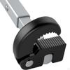 Adjustable Jaw Vanity Wrench, Plumber's Compact Tool Made of Carbon Steel, Versatile for