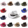 Western Cowboy Hat With Sun Protection For Men Women Bohemian Style