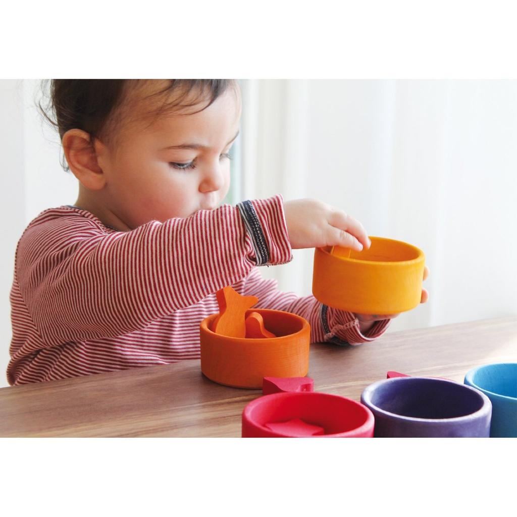 Grimms Rainbow Sorting Shapes (GM42125) [Ages 2 and Up] Authentic [Parallel Import]