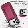 Applicable to iPhone16 mobile phone case Samsung S25 car magnetic suction bracket insert card sticker leather anti-drop protective case Google 9