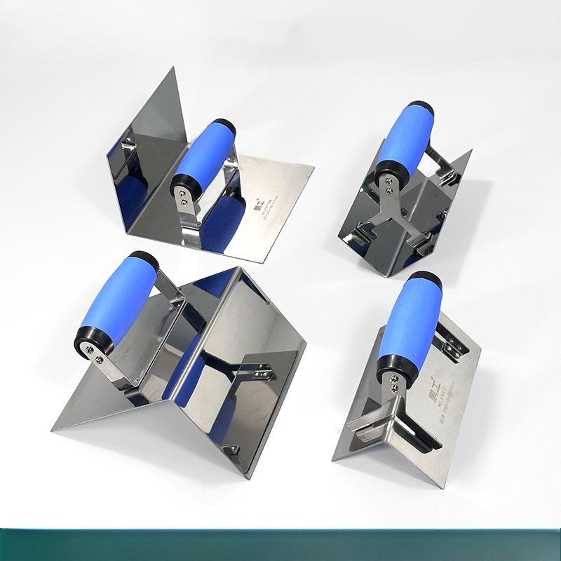 Stainless Steel Yin and Yang Corner Plastering Tool Set Corner Leveling Right Angle Plastering Construction Tool Set China Mainland