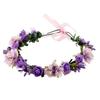 Garland Headdress Women Garland Hairband Multi Color Floral Design Hair Wreath Headpiece For Hair Diy Accessory Hair Styling