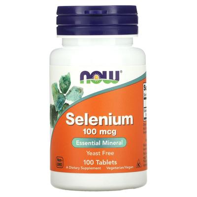 Selenium, 100Mcg, 100 Tablets
