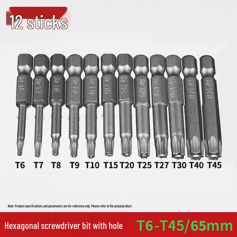 Strong Magnetic Hexagonal Pneumatic Electric Screwdriver Bit