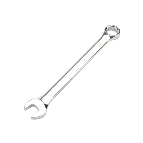 CRV Combination Wrench, Single-Ended, Car Maintenance, Mirror Finish (23mm)