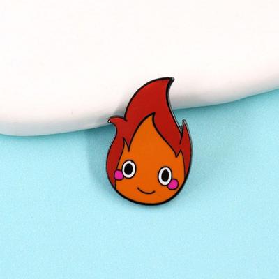 Entzückende Feuerdämon Anime Brosche - Japanische Animationsmerchandise