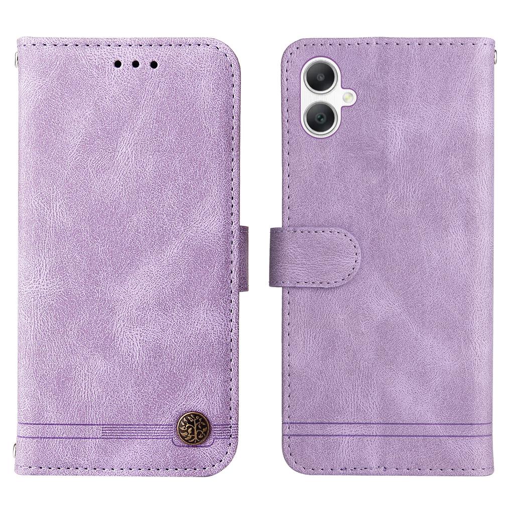 For Samsung Galaxy A07 4G/A06 4G/A06 5G Leather Wallet Cases Skin Touch Phone Cover Stand with Strap
