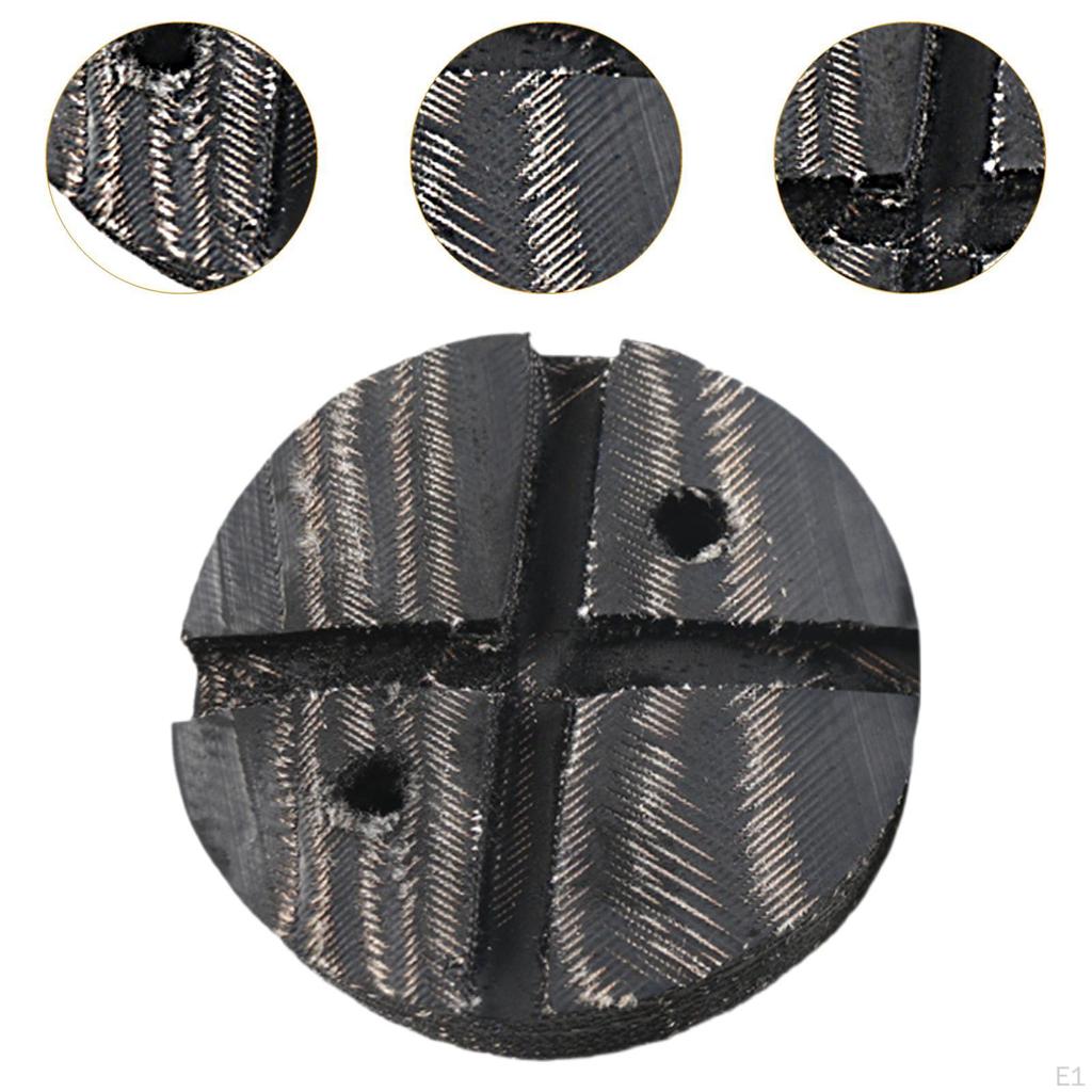 2x Gummi-Armpolster Anti-Rutsch Einfache Installation Hebekissen Autohebebühnenzubehör für