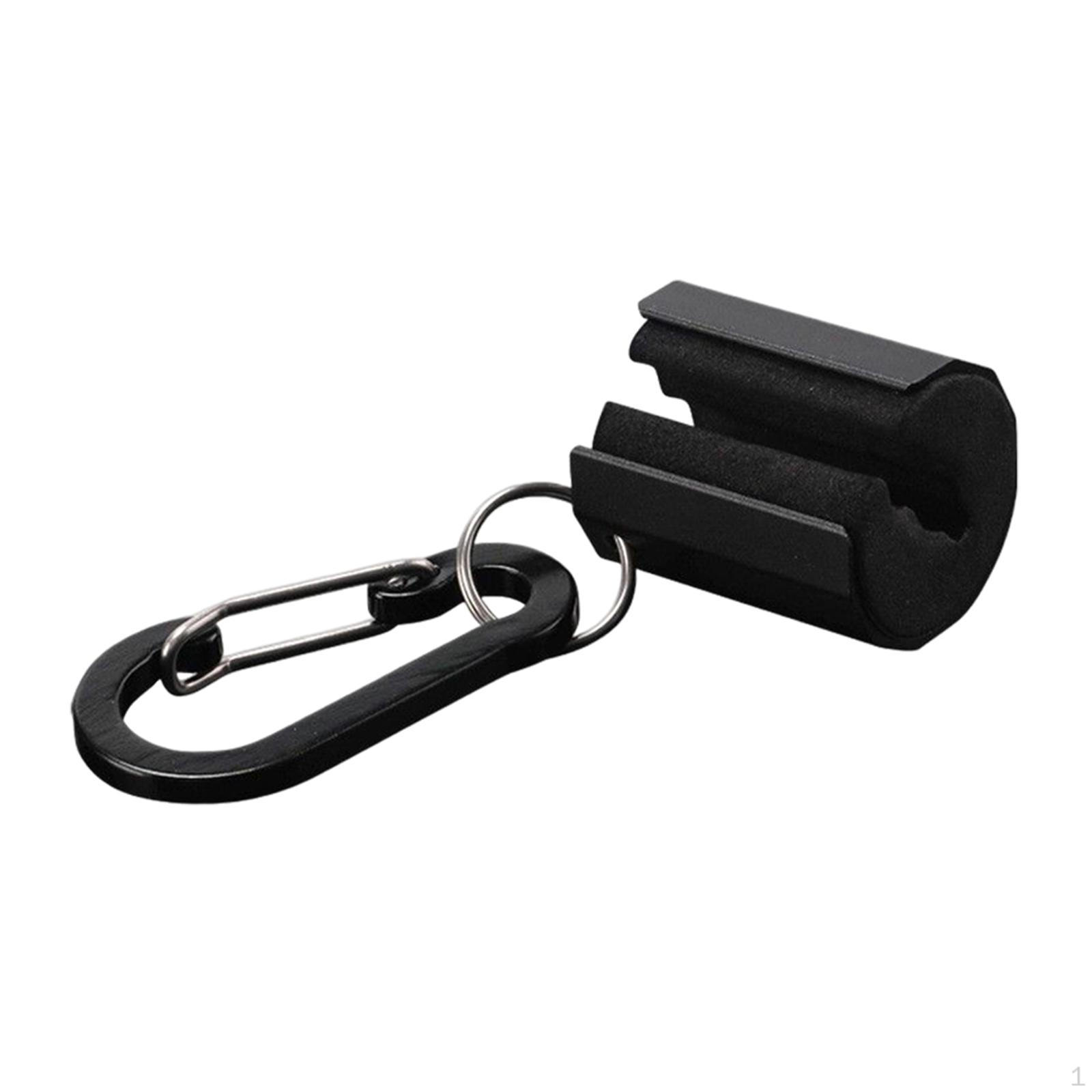

Creek Rod Clip with Key Fly Fishing Clips Smooth Surface Lightweight Accessories Easy to Install чорний