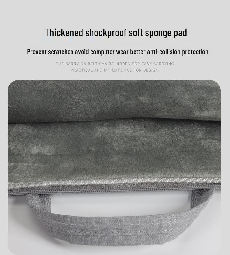 Stylová vodotěsná nárazuvzdorná kabelka na notebook a tablet pro Apple a Huawei