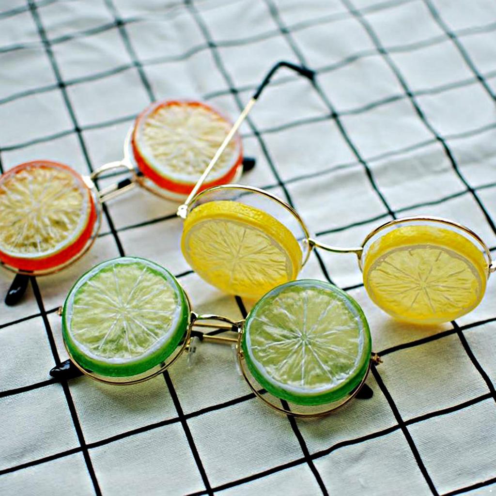 Creative DIY Funny Glasses Lemon Shaped Picture Frame Photography Props Party Graduation Wedding Bride Photo Props Decoration