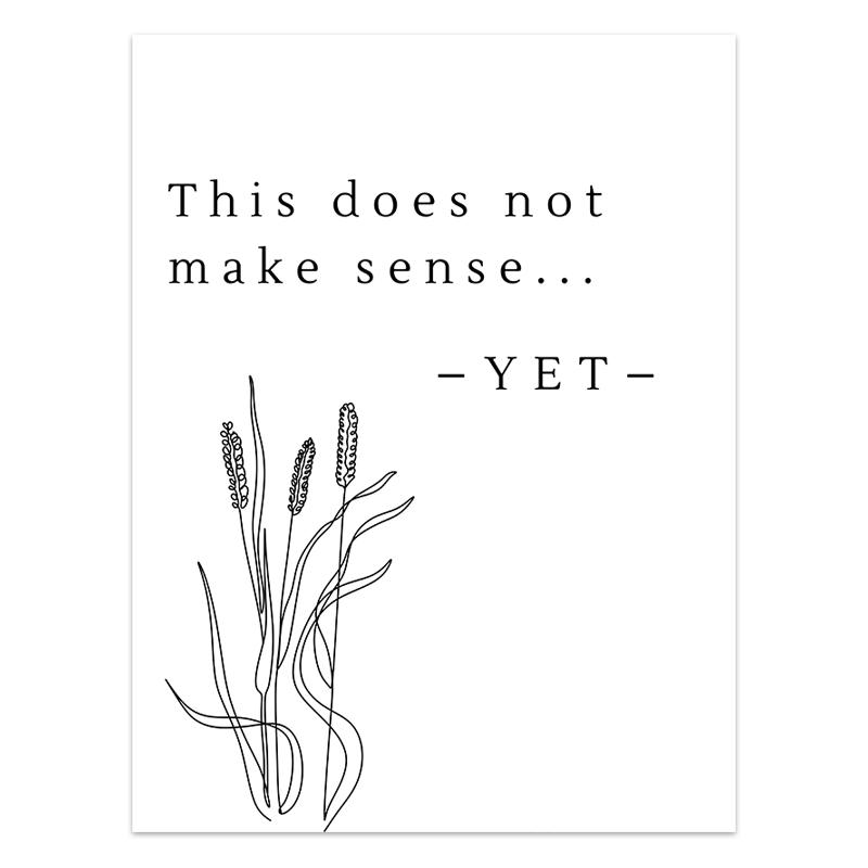 Nordic Style Canvas Painting Minimalist Poster Growth Mindset Motto Decorative Paintings Motivational Wall Art Picture for Room