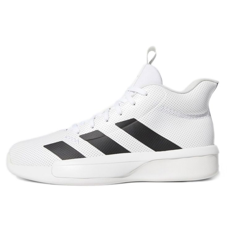 

Adidas Pro Next 2019 Gca Sports Comfortable Non-Slip Wear-Resistant Mid-Top Basketball Shoes Men sneaker White Black EF8813 46⅔