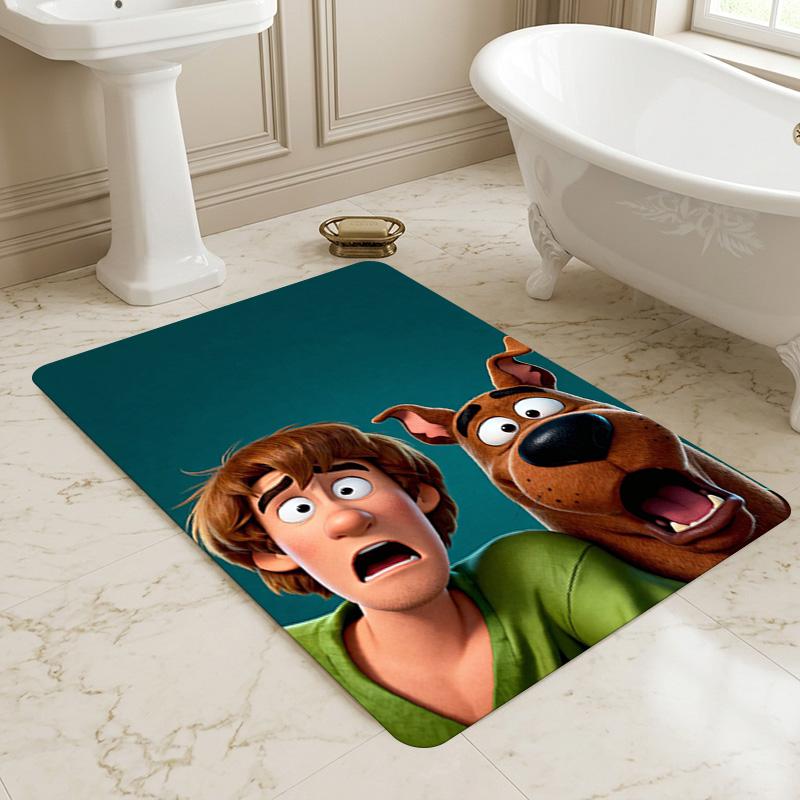 Scooby Mystery Living Room Nonslip Area Rug Soft Carpet For Bedroom Game Playroom Sofa Office Home Decor Doormat Christmas Gift C922171