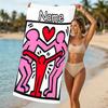 Customizable Personalized Beach Towels Untitled Dance Themed designs.Suitable for the Beach, Yoga, Sports;ideal As Beach Accessories