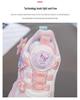 Kuromi Girls' Rotating Buckle Sport Shoes - Breathable & Stylish Soft Sole for Spring & Autumn 2025