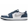 Eric Koston x Air 1 Low SB Midnight Navy Męskie Sneakersy Niebiesko-Biało-Żarowy-Metaliczny Srebrny CJ7891-400