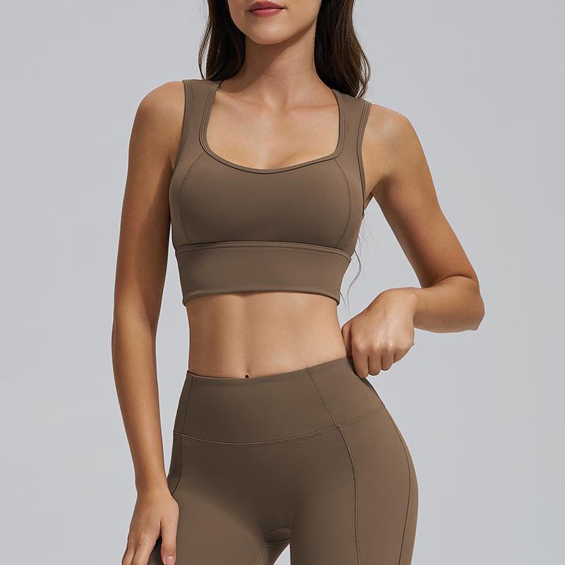 Feiyue Women's Shockproof Yoga & Running Sports Bra