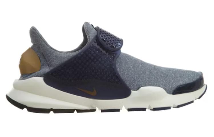 Nike Sock Dart Se Midnight Navy Golden Beige Women's 862412-400