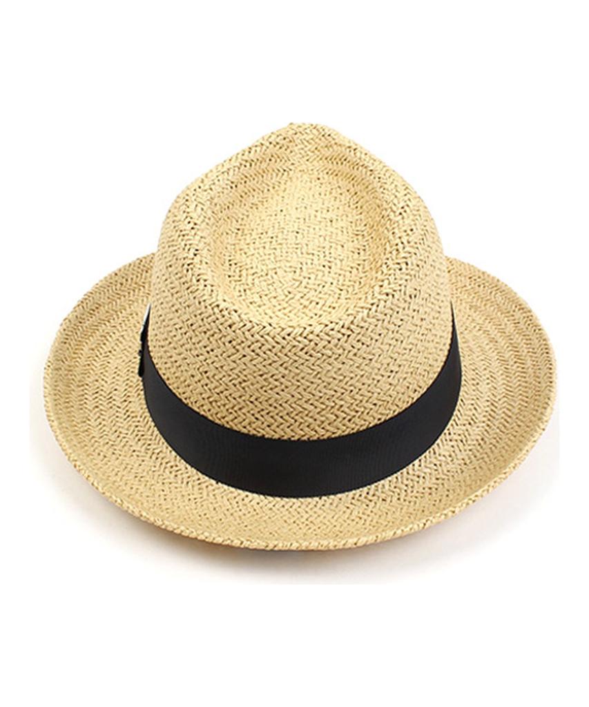 Yunibeosyeolkemiseuteuli Bu Summer Beige Long Fedora Summer Fedora