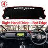 For Honda Fit Jazz GR GS 2020 2021 2022 Car Dashboard Cover Protective Pad Dash Board Sunshade Carpet Anti-UV Dashmat