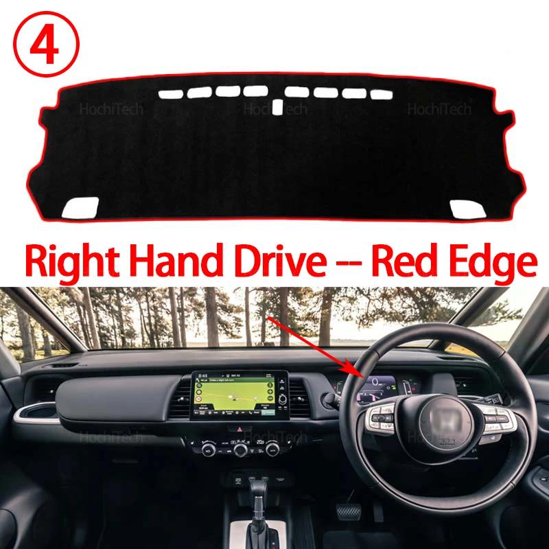 For Honda Fit Jazz GR GS 2020 2021 2022 Car Dashboard Cover Protective Pad Dash Board Sunshade Carpet Anti-UV Dashmat
