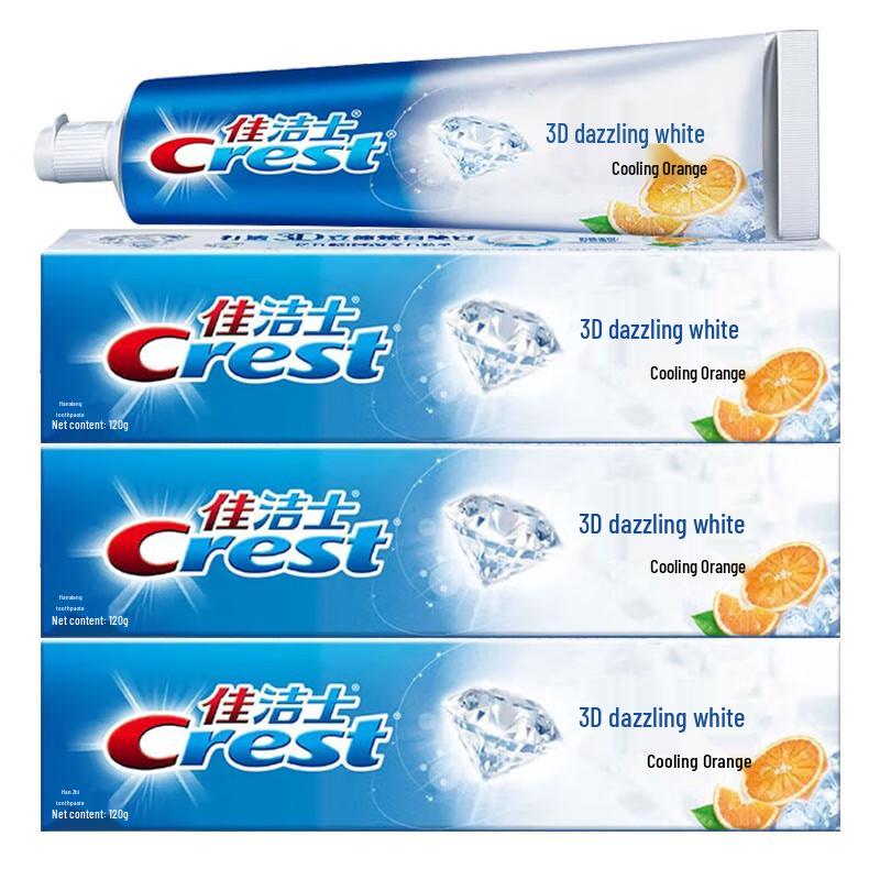 

Crest 3D White Invigorating Iced Orange Toothpaste