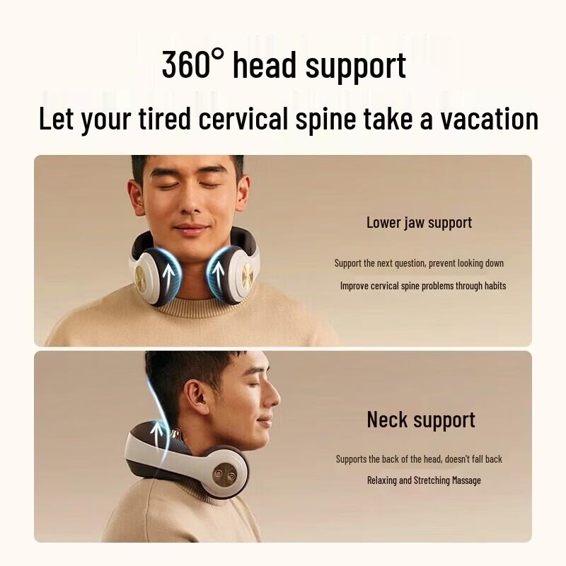 SKG N5-2 U-Shaped Cervical Neck Massager with Heat CN plug (adapter included)