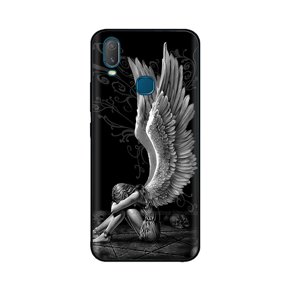 Für Vivo Y11 2019 Hülle Silikon Niedliche Cartoon-Druck Weiche TPU-Hülle für Vivo 1906 Fundas Coque für VivoY11 Y 11 2019 6,35'' Hülle