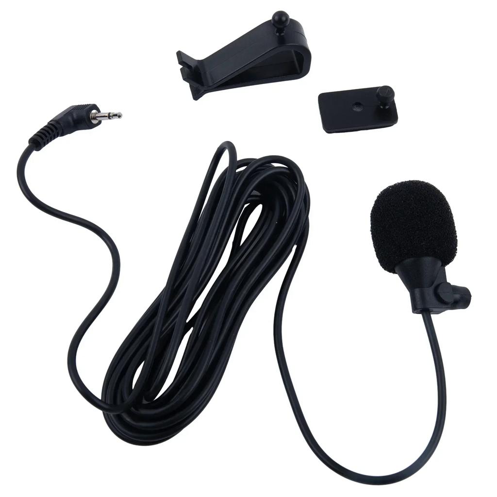 3 M 2.5mm External Microphone For Car Pioneer Stereos Radio Receiver Connector Plug Directional Mic 9.7*4.5mm Replacement