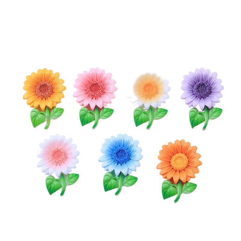 Handmade Sunflower Resin DIY Jewelry Kit