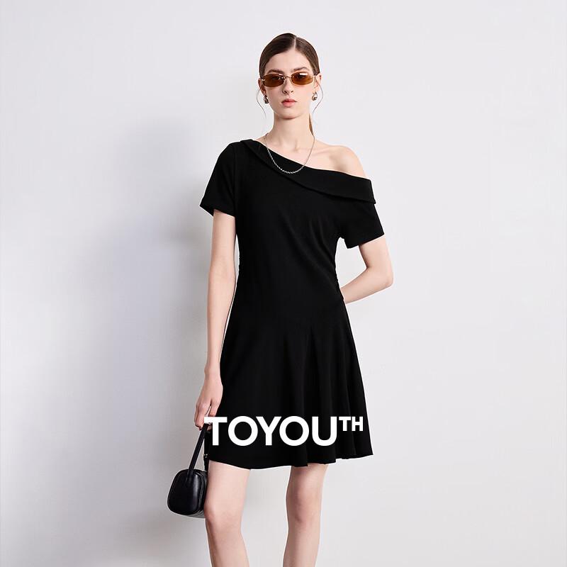 Chuyu Chic One-Shoulder A-Line Dress XL