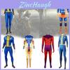Spiel Fallout 4 Blauer Jumpsuit Rollenspiel Kostüm Cosplay Karneval Set Milchseide Polyester S M L Xl Xxl Xxxl 110 120 130 140 150
