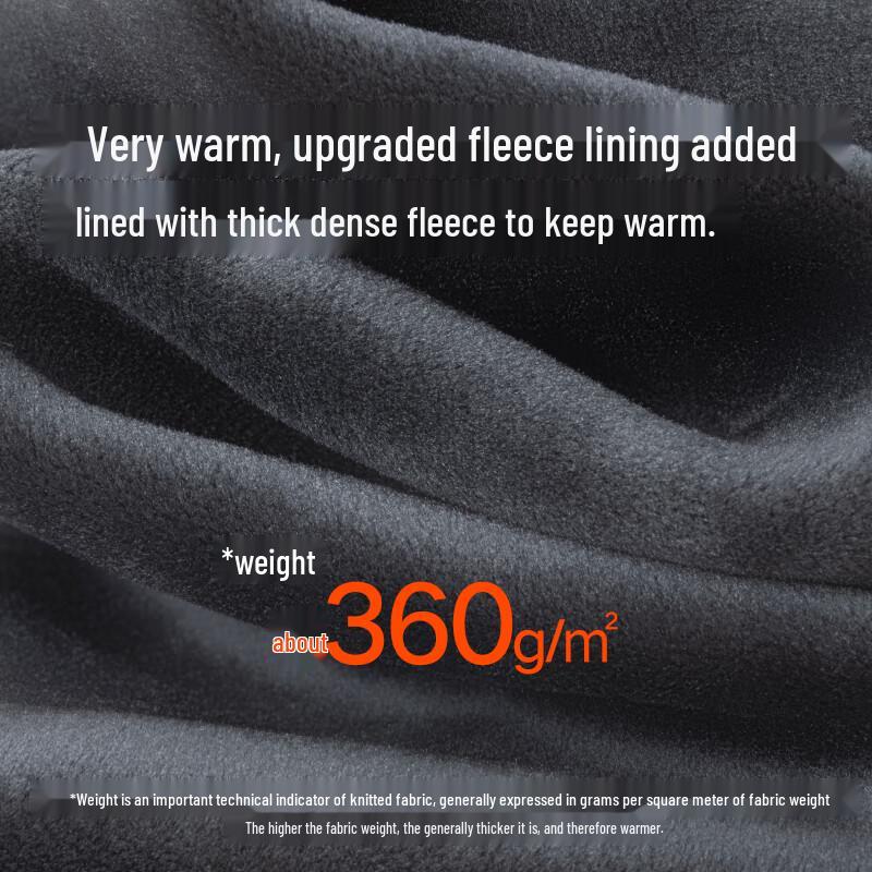 Septwolves Men's Wool Blend Thickened Thermal Underwear Set