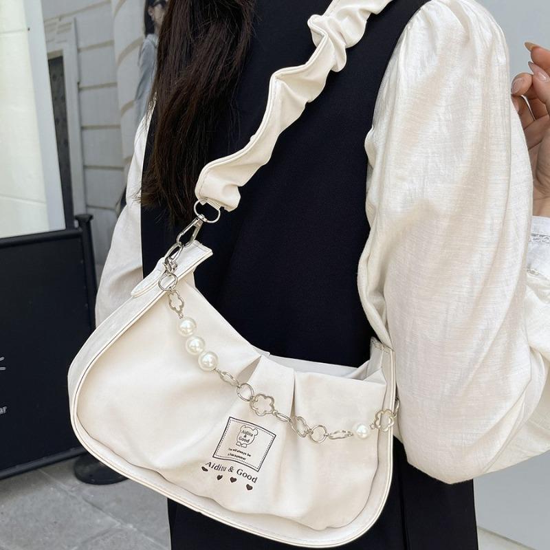 Women's Bag  New Trend Versatile Fashion Handbag Casual Texture Shoulder Messenger Bag
