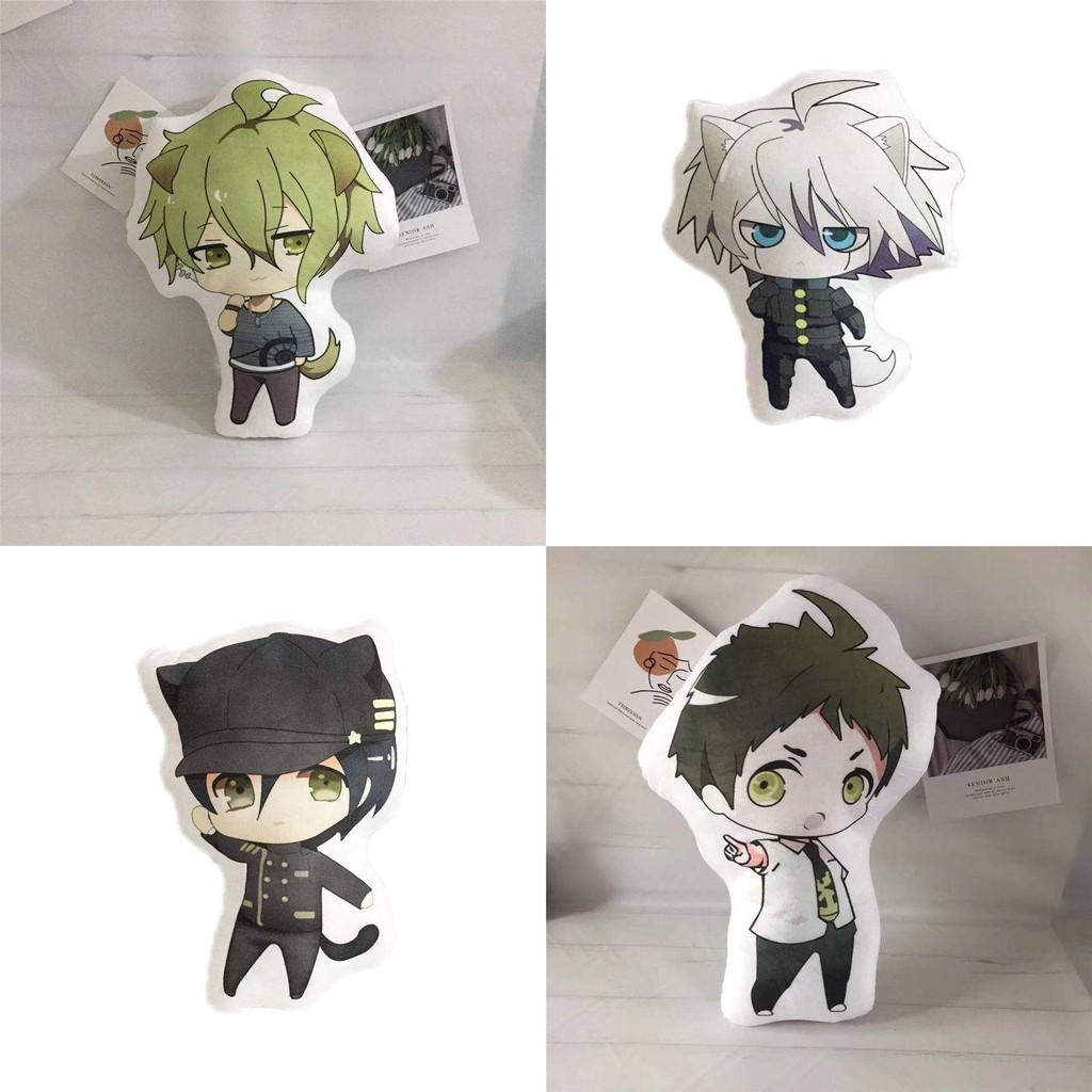 Adorable Danganronpa Plush Toy Soft Stuffed Pillow Featuring Nanami Chiaki And Nagito Komaeda