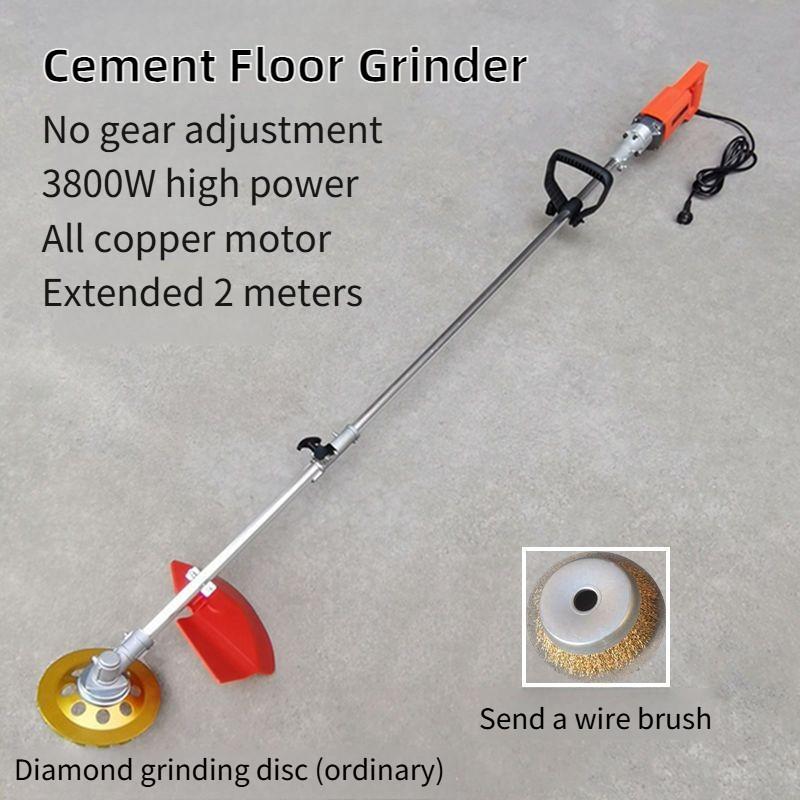 Steel Structure Color Steel Tile Grinding Machine Cement Floor Polishing Power Tool High Power Electric Rust Remover Iron