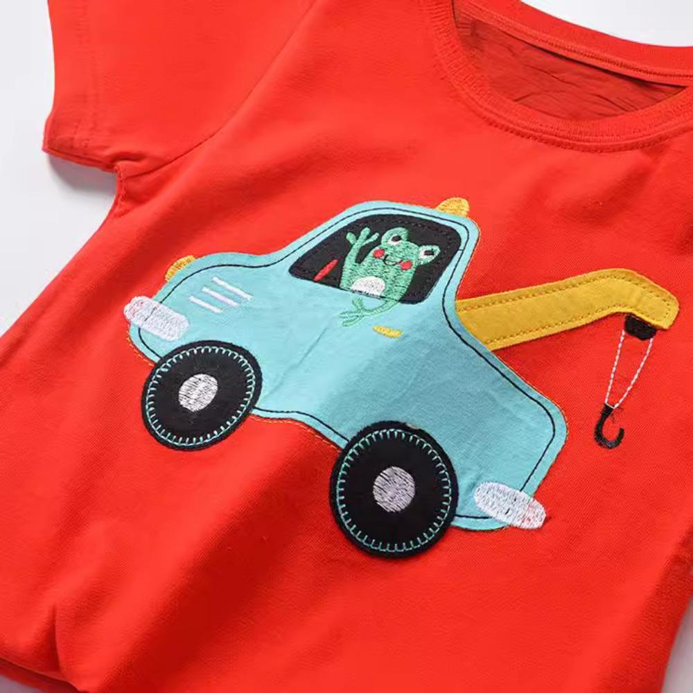Children's T-shirt Boys Cartoon Short Sleeve T-shirt Children's Summer New T-shirt