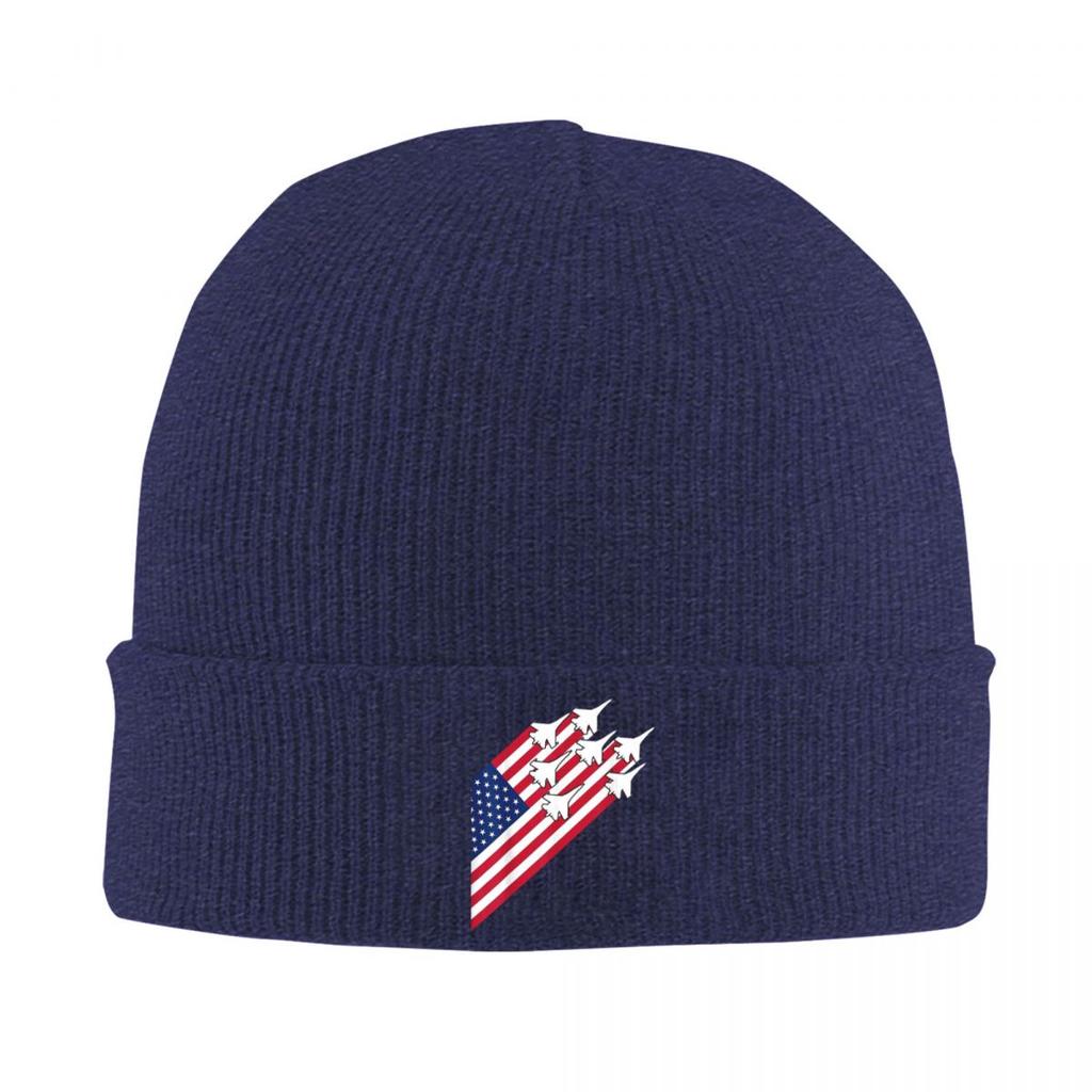 USA American Flag Warm Knitted Cap Winter Knit Bonnet Hat Skullies Beanies Hip Hop Caps for Unisex