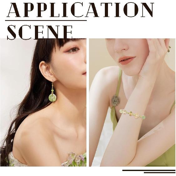 

96 шт. Акриловые бусины ассорти Двухцветные Желто-зеленые Плоские круглые Овальные Ромбовидные Бусины в форме Сердца Любви Цветка Милые Эстетичные бусины Свободные Разделительные бусины для DIY Pink Yellow