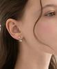 Tatiana Pebble Ball Ear Jacket Earrings Ec3299
