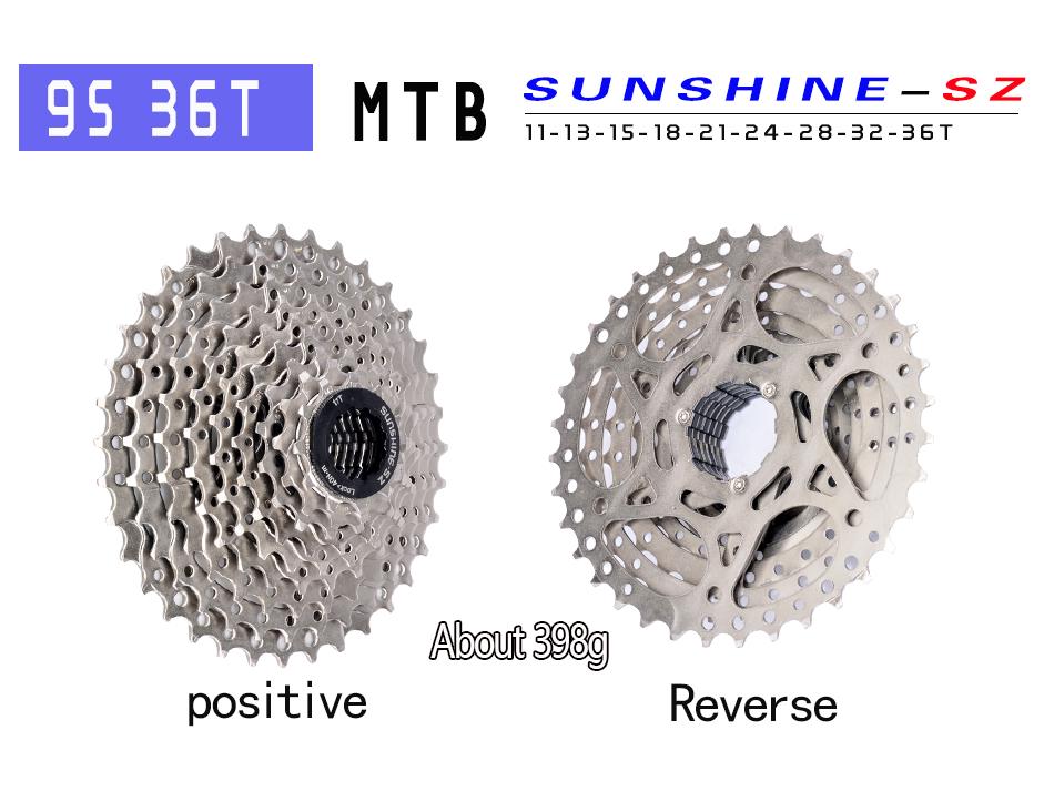 Rihui 8-12 Speed Bike Flywheel Cassette Gear for HG Freehub