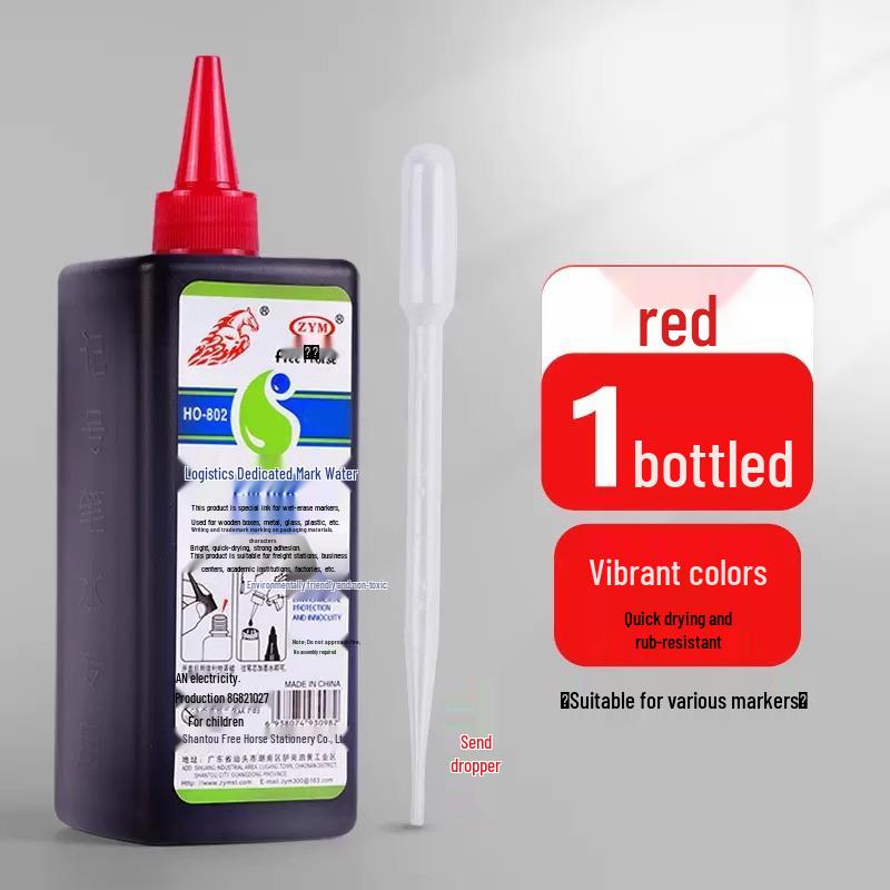 Large Capacity Waterproof Oil-Based Marker Pen with Thick Tip